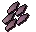 Amethyst javelin heads