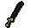 Black 2h sword