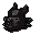 Black dragon mask