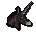 Black unicorn mask
