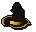 Black wizard hat (g)