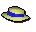 Blue boater