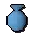 Blue dark bow paint