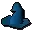 Blue wizard hat