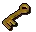 Brass key