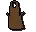 Brown apron