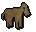 Brown toy horsey