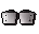 Dark tuxedo cuffs