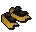 Gilded d'hide vambraces