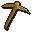 Gilded pickaxe