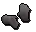 Grey gloves