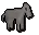 Grey toy horsey