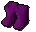 Purple boots