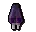 Purple elegant legs