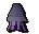Purple elegant skirt