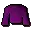 Purple robe top