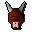 Red halloween mask