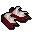 Red spiky vambraces