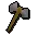 Steel battleaxe