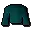 Teal robe top