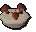 Uncooked mushroom pie