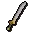 White 2h sword