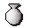 White dark bow paint