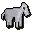 White toy horsey